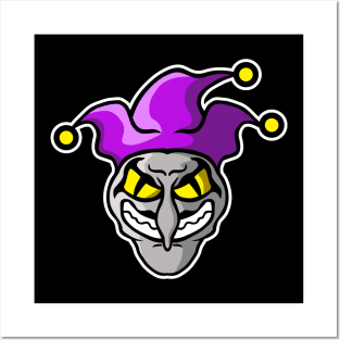 Grim Clown Esports Logo Posters and Art